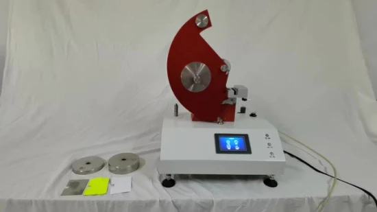 Tester per lo strappo del tessuto da laboratorio digitale di alta qualità Tester per la resistenza allo strappo Elmendorf elettronico del materiale cartaceo Yg033b